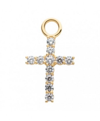 14Kt Yellow Gold Cross with...