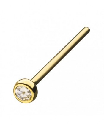 14Kt Yellow Gold Nose Pin...