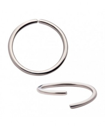 Titanium Seamless Split Ring
