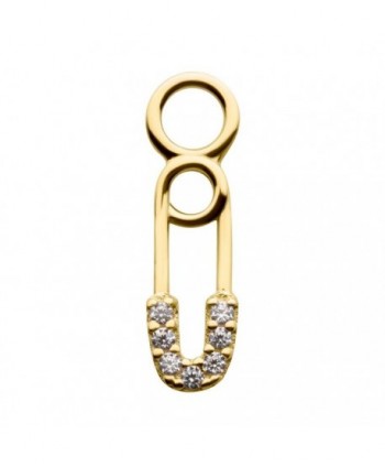 14Kt Yellow Gold Safety Pin...