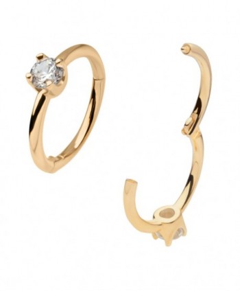 14Kt Yellow Gold with Prong...