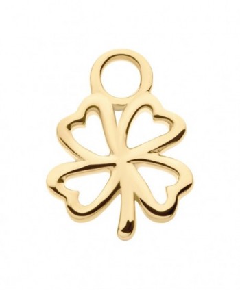 14Kt Yellow Gold 4-Leaf...