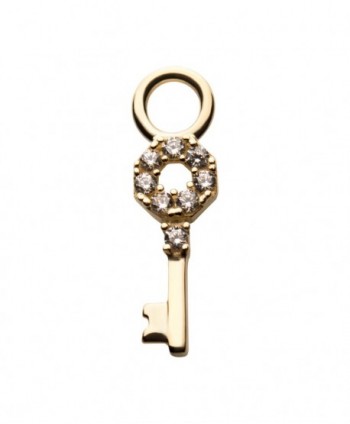 14Kt Yellow Gold Key with...