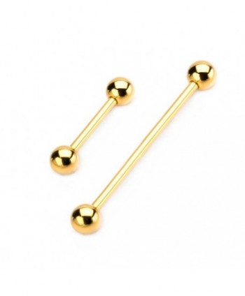 Gold Plated with Ball end...