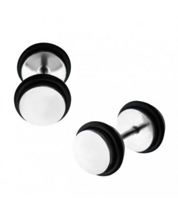 Surgical Steel Faux Plugs