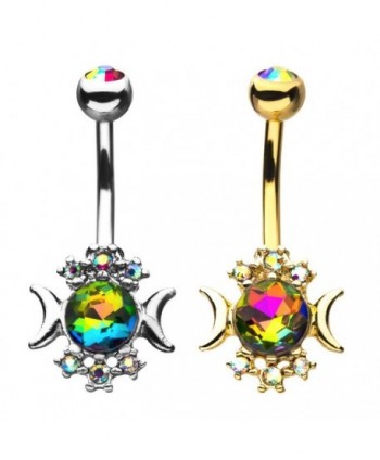 Moon and Sun Rainbow Gem...