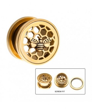 Gold PVD Plated with Bee...