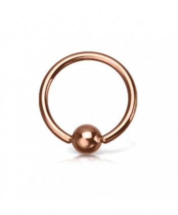 Rose Gold Plated Captive...