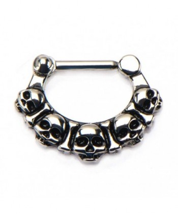 Septum Clickers with Skull...