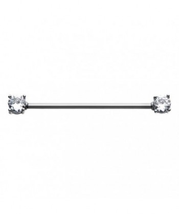 Prong Set with Clear CZ...