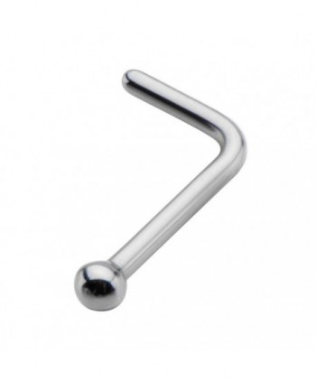 20g 6mm Nose L Bend with...