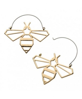 Gold Plated Bee Outline...