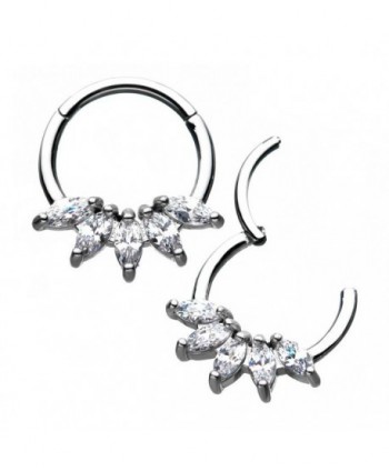 Prong Set 5 Oval Clear CZ...