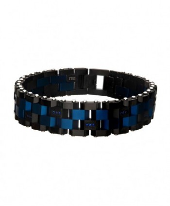 Blue & Black Plated with...