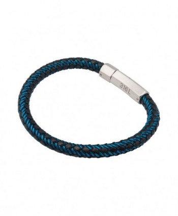 Blue and Black Woven Rubber...