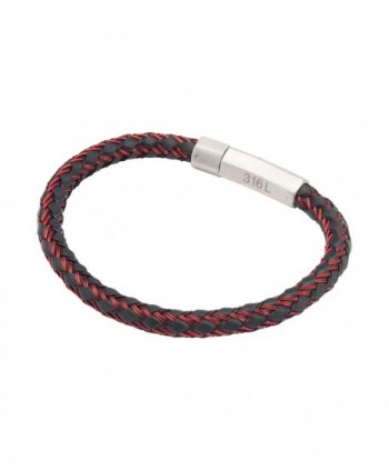 Black and Red Woven Rubber...