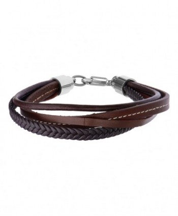 Brown Leather and Braided...