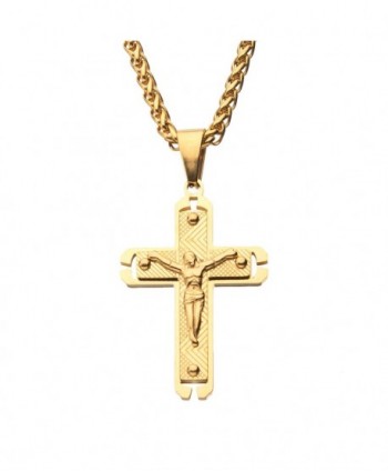 Gold Plated Jesus Crucifix...