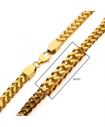 6mm 18K Gold Plated Franco...