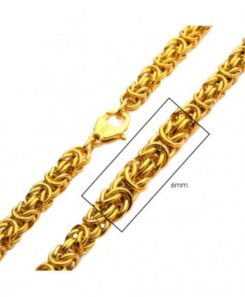6mm 18K Gold Plated King...