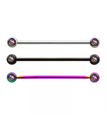 Holographic Industrial Barbell