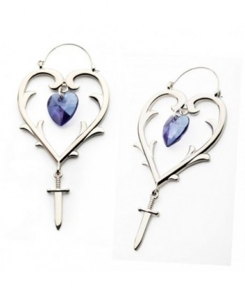 Purple Heart CZ & Dagger...