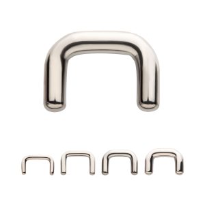 tiseptu Titanium Mini Staple Septum Retainer