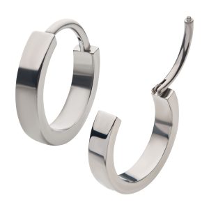 tisgrhn381 Titanium with Design 2.5mm Thick Hinged Segment Clicker