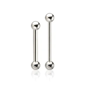 bs441-4_2 Surgical Steel 4mm ball Barbells