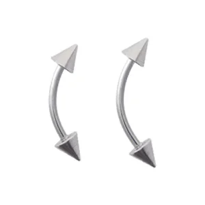 cs612_cs622 Surgical Steel Basic Curves with Spike Ends