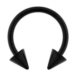 Titanium Plated Spike Horseshoes