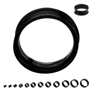 pslhl2k Super Thin Walled Black Silicone Plugs