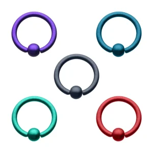 rtrb-pr Rubber Paint Captive Bead Rings