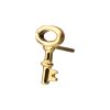 tip24ktlskey2_a 24Kt Gold PVD Titanium Threadless Key Top