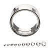 tipdfs10_a Titanium Internally Threaded Double Flare Basic Tunnel | Sold by piece