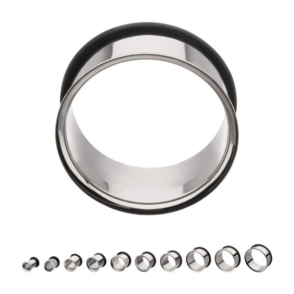 tipsf10_a Titanium Single Flare Basic Tunnel | Sold by piece