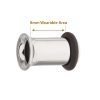 tipsf10_info Titanium Single Flare Basic Tunnel | Sold by piece