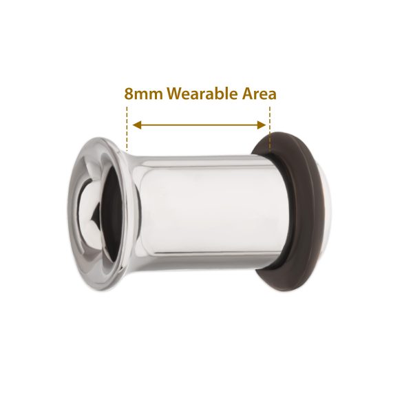 tipsf10_info Titanium Single Flare Basic Tunnel | Sold by piece