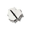 titls60_d Titanium Threadless Prong Set Gem Heartbreaker Edge Top