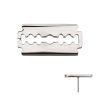 titlsrazor Titanium Threadless Razor Blade Top