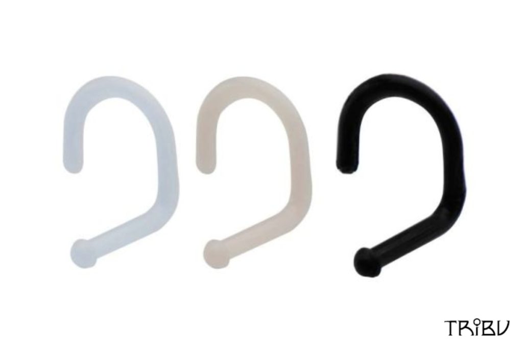 Flexible Nose Retainers for Discreet Nose Piercings